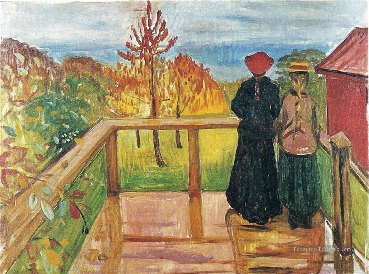 pluie 1902 Edvard Munch Peintures à l'huile